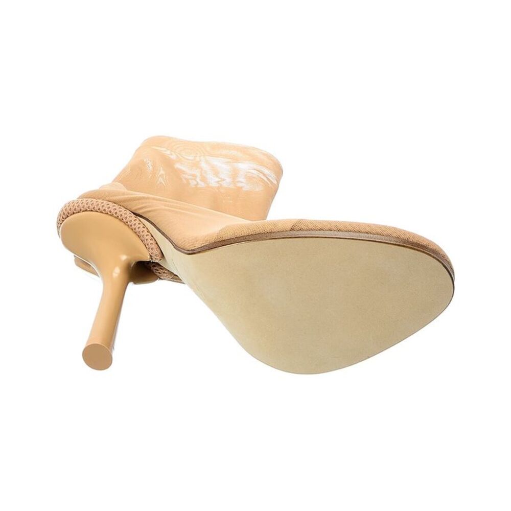 Burberry Stretch Tulle Sock Boot, Brown - Picture 4 of 5